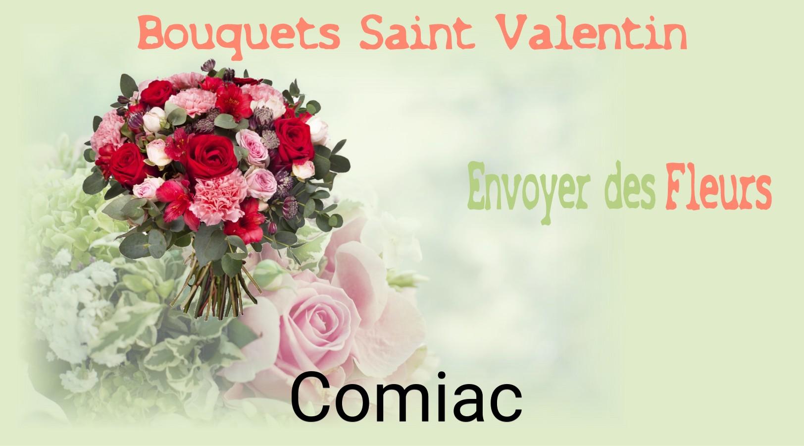 Roses de Saint-Valentin livrées à Comiac